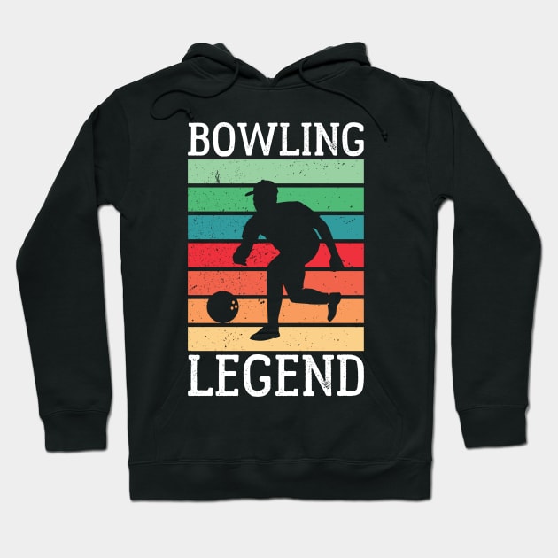 Bowling Legend Hoodie by CrissWild